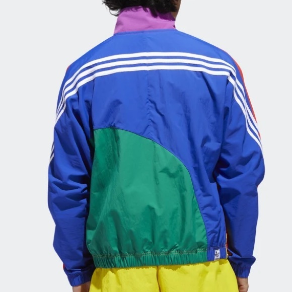 NWT Adidas rainbow pride off center jacket - Picture 12 of 12